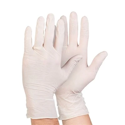 Mănuși de examinare din latex, de unică folosință, pudră sau fără pudră